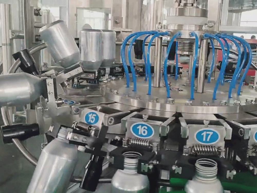 Llenado de cerveza，Llenadora